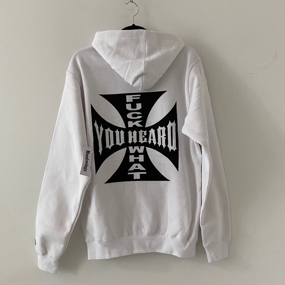 Men’s Moodswings F What You Heard Hoodie Size Small - Picture 3 of 5